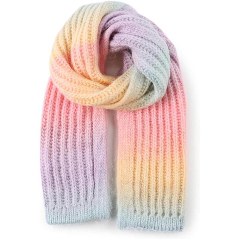 P-HDW05 Kids Scarf Soft Warm Knit Neck Warmer Winter Classic Scarf for Boys Girls