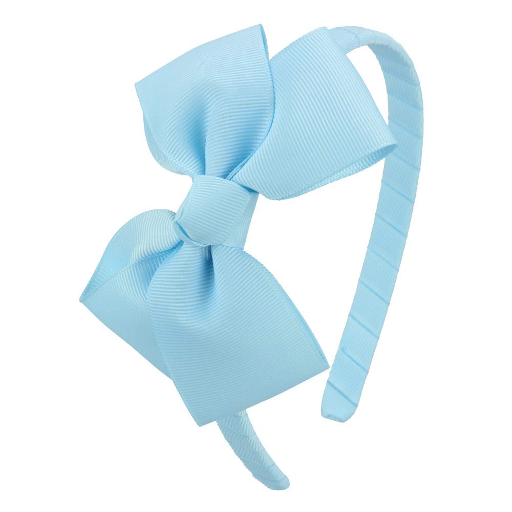 Fashion Cute Navy Blue Bow Headband Back to School Headbands for Girls Toddlers.