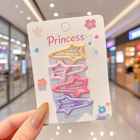 (40 Pcs) Super Cute Girls Hairpin, Mini Size Polka Dot Heart Floral Flower Bowknot Star Hairpin Baby Girl Hair Clips Decoration Salon Hairstyle Hairdressing for Little Kids or Doll-Mix 2