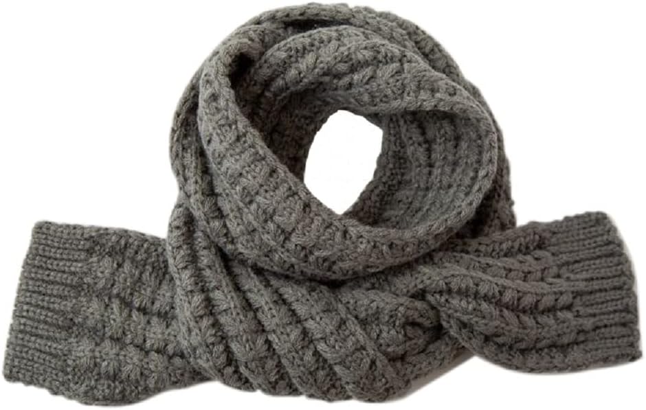 Kids Knitted Scarf Winter Fashion Solid Color Toddler Baby Warm Scarves Wrap Neck Warmer for Girls Boys