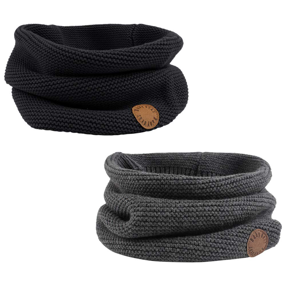 Bamery Winter Baby Boys Scarf Girl Neck Warmer Knitted Scarves for Toddler