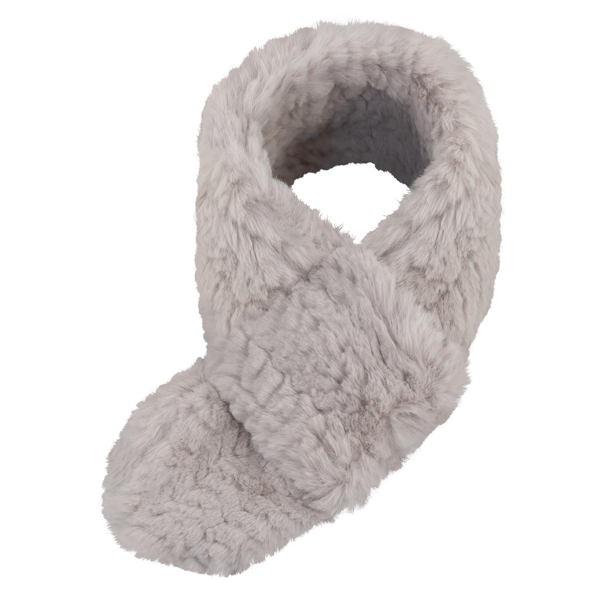 Warm Kids Scarf For Girls Winter Fuzzy Scarves Colorful Ski Windproof Neck Warmer