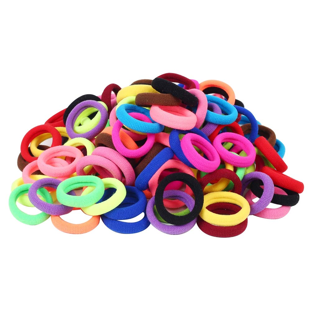 Baby Hair Ties, Elastic Hair Bands for Girls Kids, Toddler Ponytail Holders