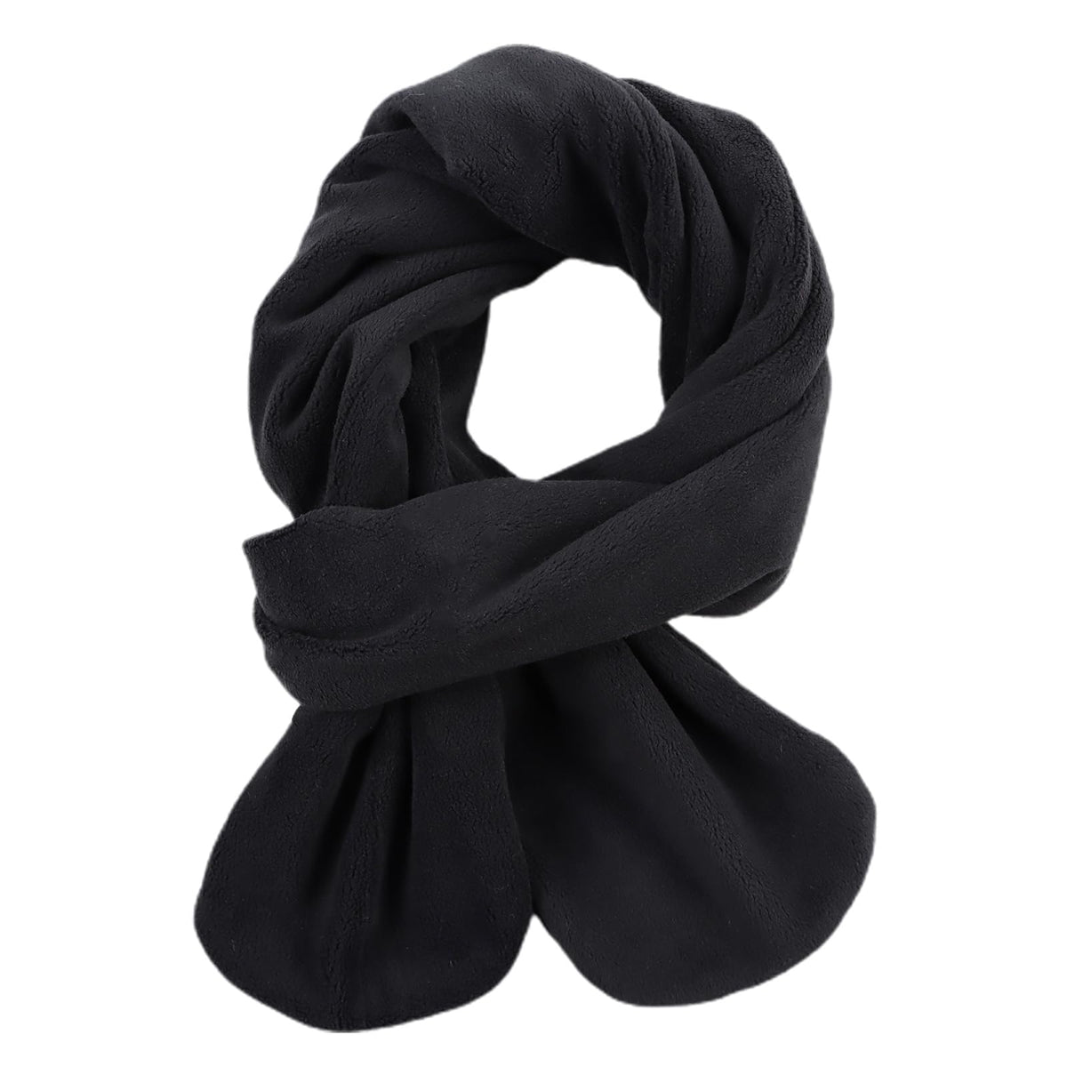Zsedrut Toddler Winter Scarf Girl Fleece Neck Warmer Solid Color Warm Scarf