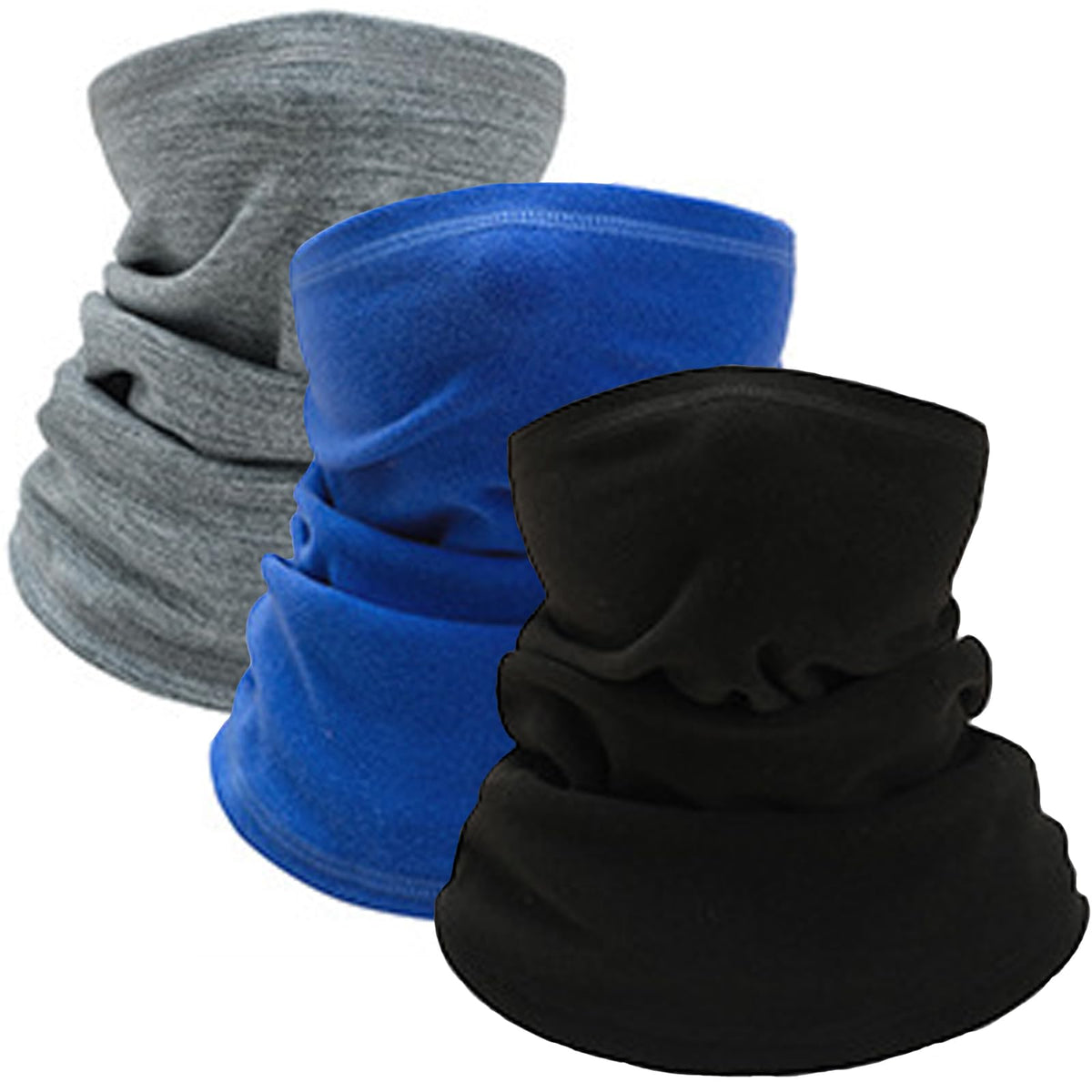 Kids Ski Mask Fleece Neck Gaiter Warmer Winter Face Cover for Boys Girls