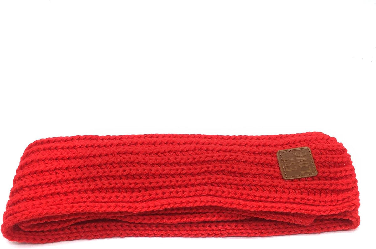 BEARUN Kids Knit Scarf Winter Fashion Solid Color Toddler Baby Scarves Wrap Neck Warmer