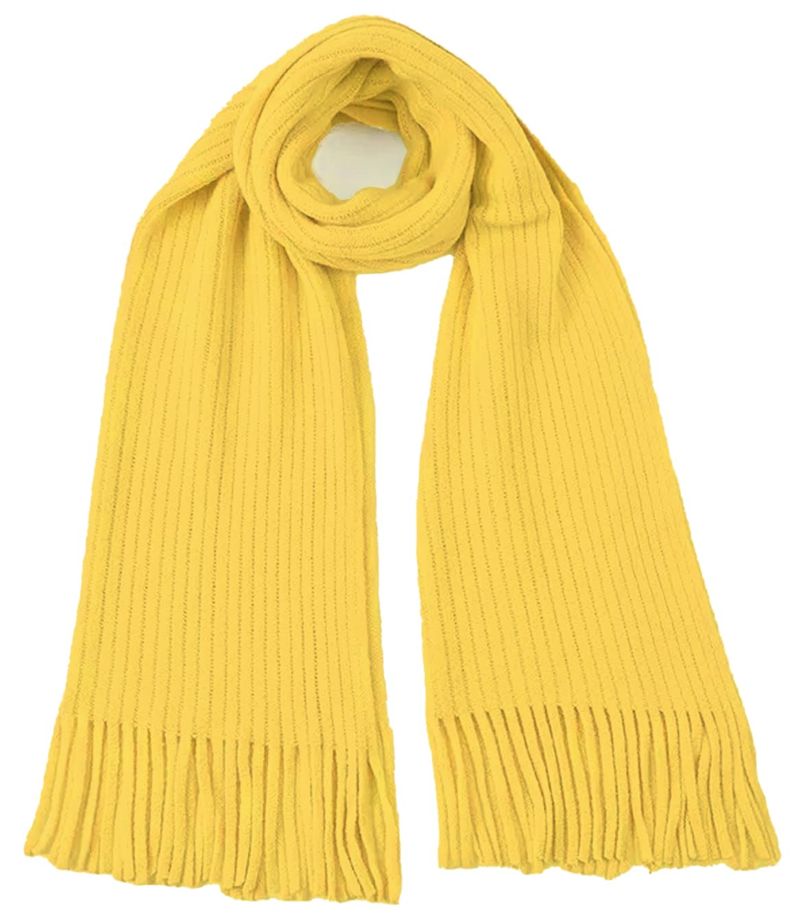 Kids Scarf for Girls Winter Warm Knit Toddler Baby Scarves Neck Warmer Tassel Scarf for Boys Girls