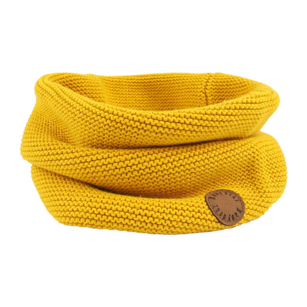 Bamery Winter Baby Boys Scarf Girl Neck Warmer Knitted Scarves for Toddler
