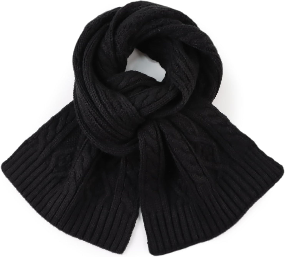 Zsedrut Warm Baby Scarf Winter Boys Girls Neck Warmer Knitted Toddler Neck Scarves