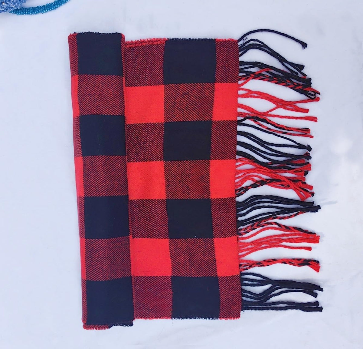 Wander Agio Winter Scarf Warm Shawls Scarves Parent-child Scarf Womens Plaid Scarfs Small