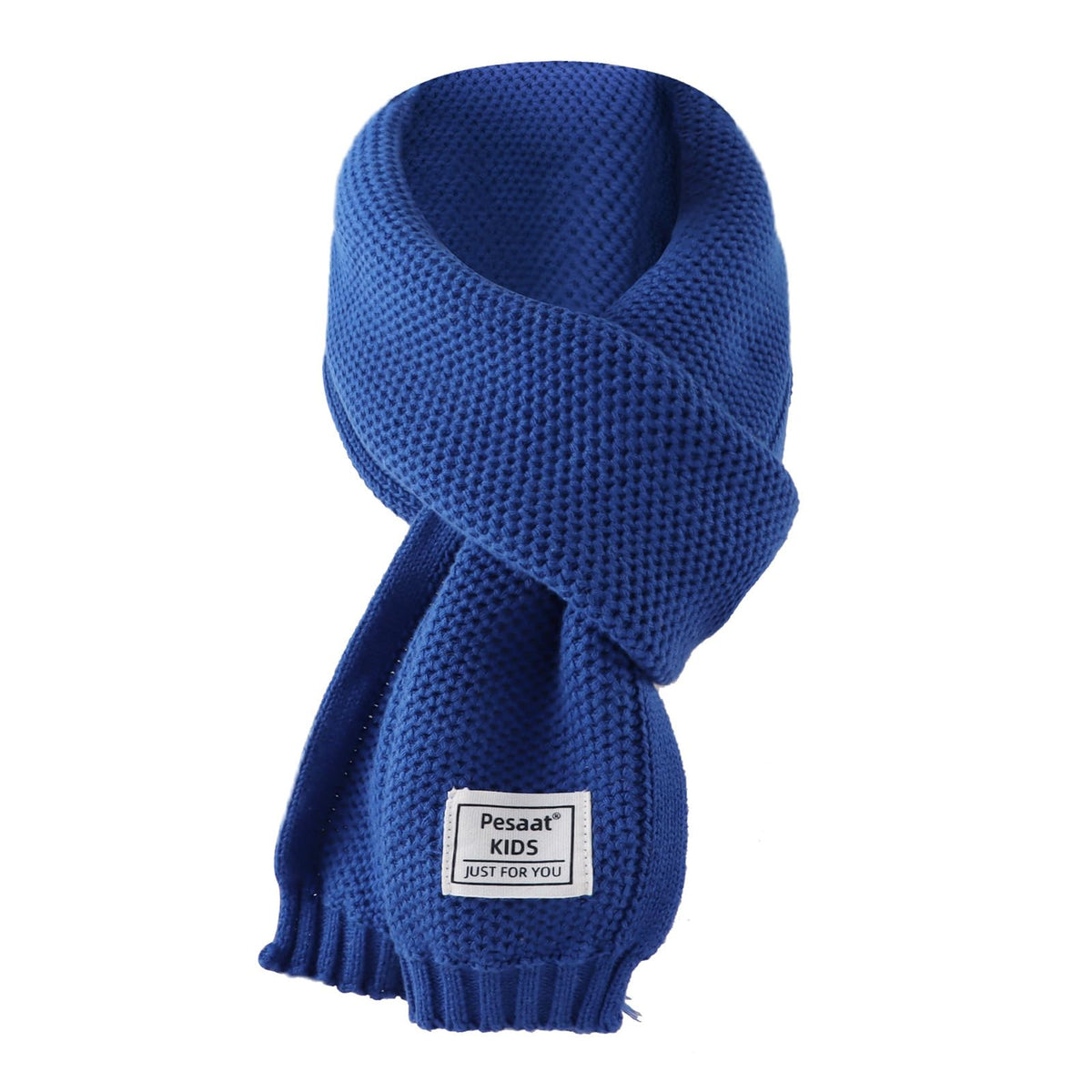 PESAAT Kids Winter Infinity Scarf Knit Cotton Toddler Boy Girls Scarves