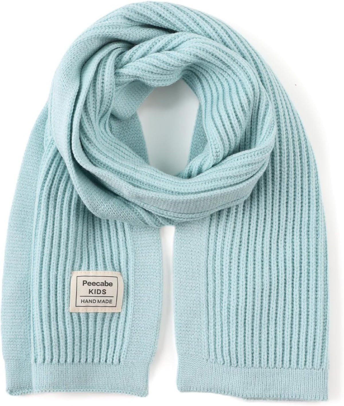 Peecabe Kids Knit Scarf Neck Warmer Soft Warm Winter Classic for Boys Girls