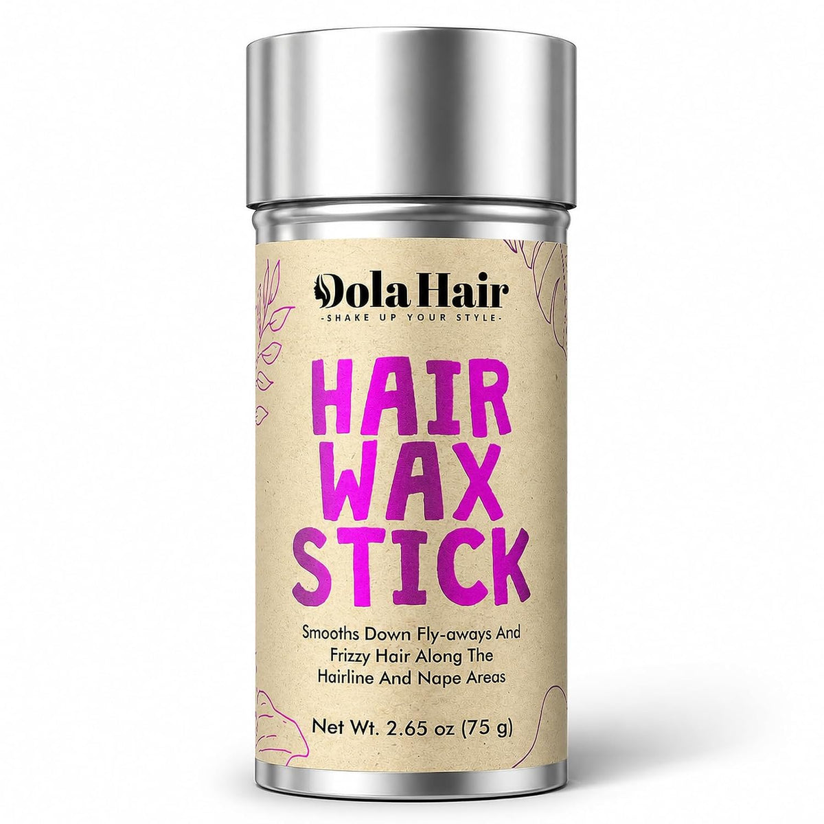 Dolahair Hair Wax Stick - Flyaway Control Styling Pomade for Kids, Women