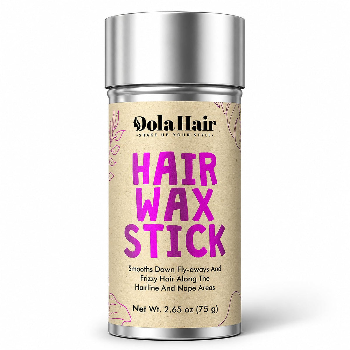 Dolahair Hair Wax Stick - Flyaway Control Styling Pomade for Kids, Women
