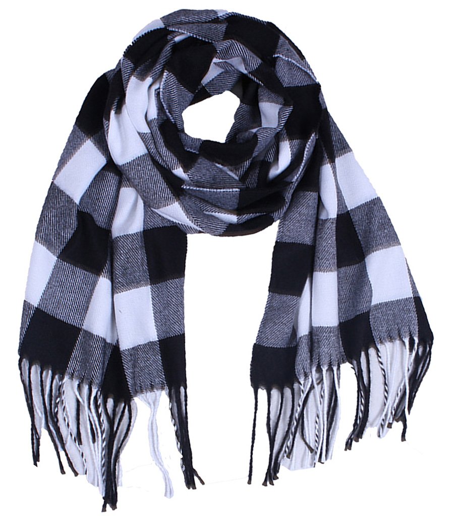 Wander Agio Winter Scarf Warm Shawls Scarves Parent-child Scarf Womens Plaid Scarfs Small