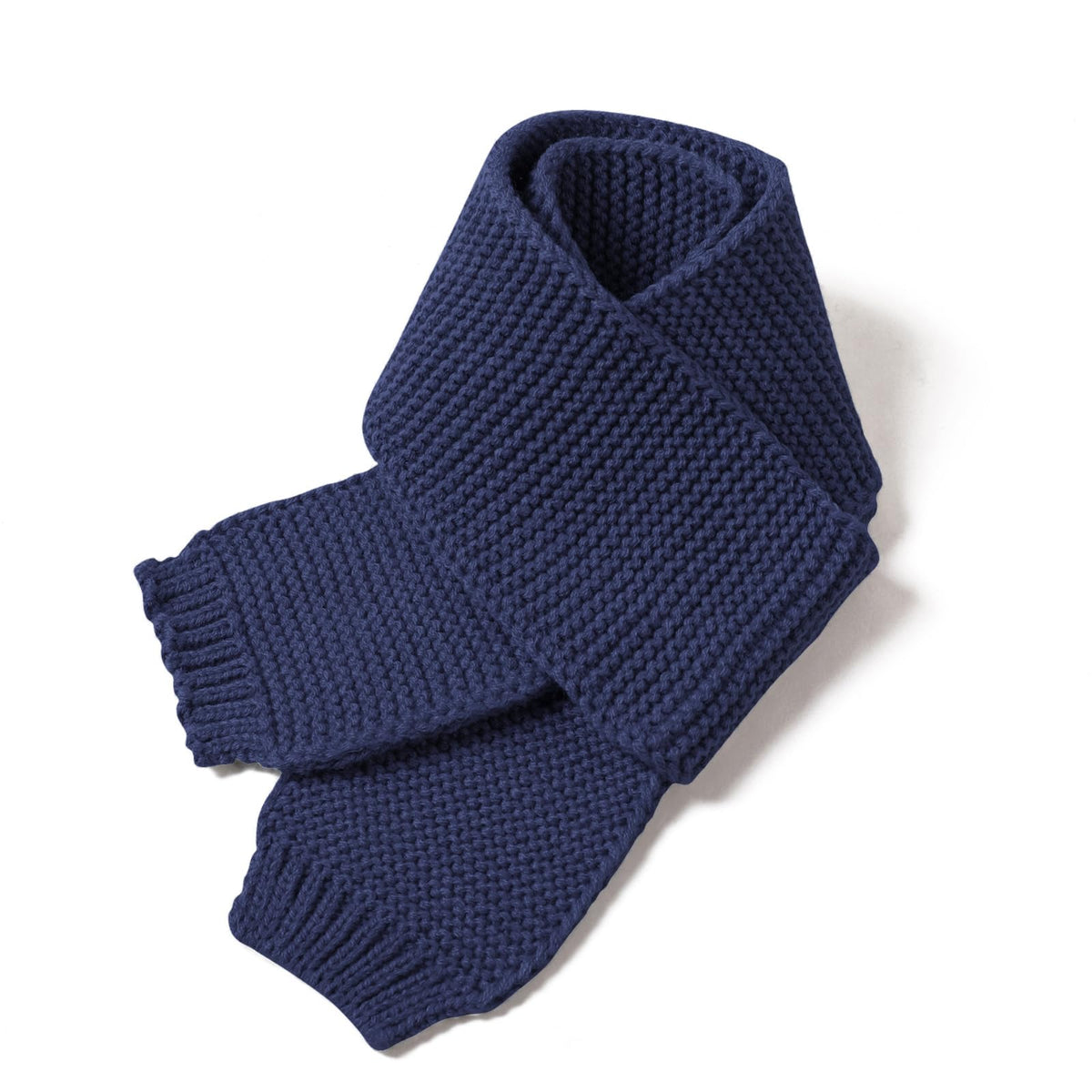 Kids Knit Scarf Toddler Winter Warm Scarves Neck Warmer Fashion Solid Color Scarf for Boys Girls