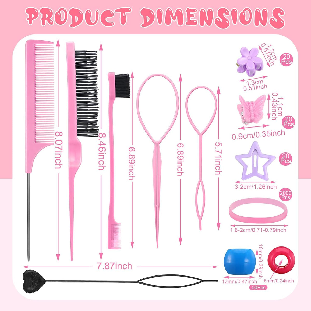 auroray 2116 Pcs Hair Accessories for Toddler Baby Girl