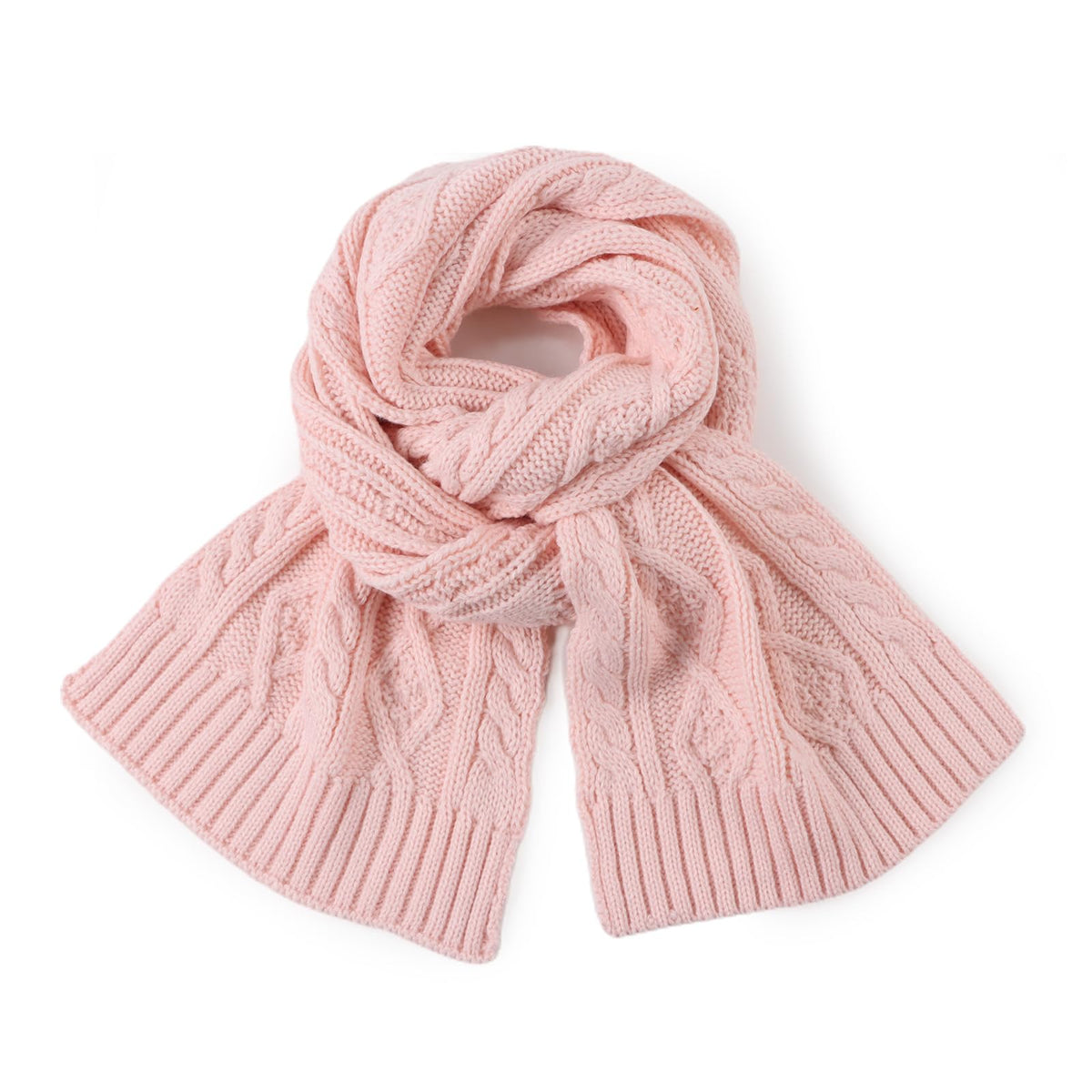 Zsedrut Warm Baby Scarf Winter Boys Girls Neck Warmer Knitted Toddler Neck Scarves