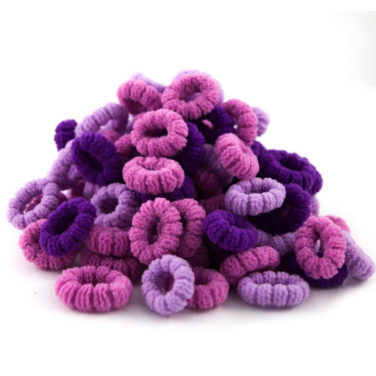 Baby Hair Ties Toddler Hair Accessories No Damage Scrunchies, 120pcs
