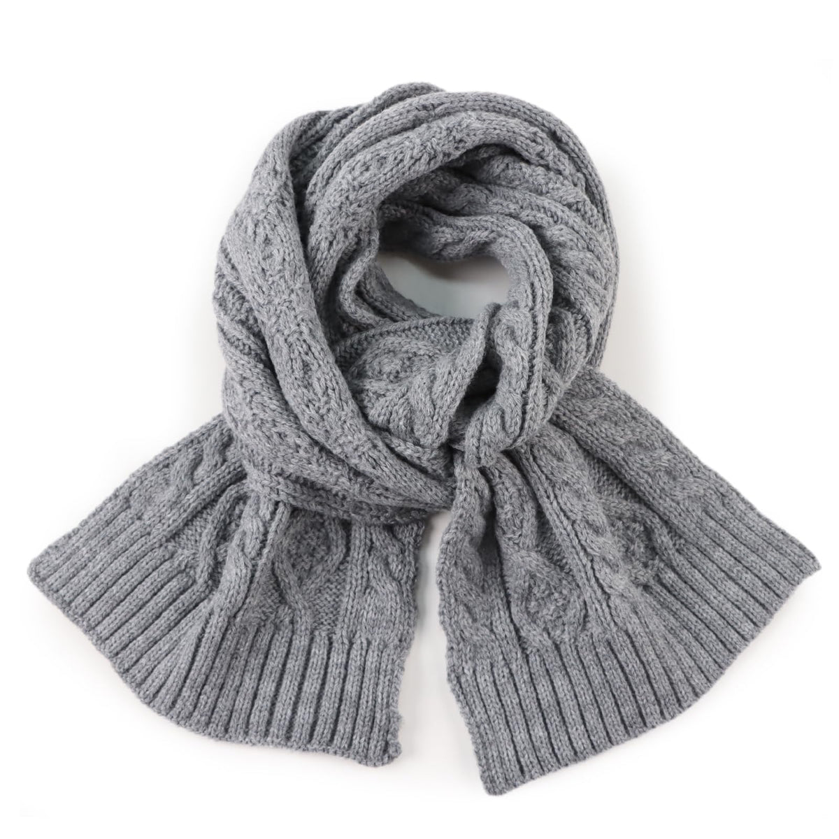 Zsedrut Warm Baby Scarf Winter Boys Girls Neck Warmer Knitted Toddler Neck Scarves