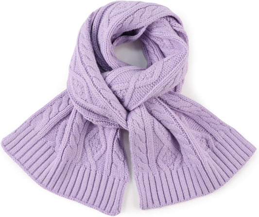 Zsedrut Warm Baby Scarf Winter Boys Girls Neck Warmer Knitted Toddler Neck Scarves