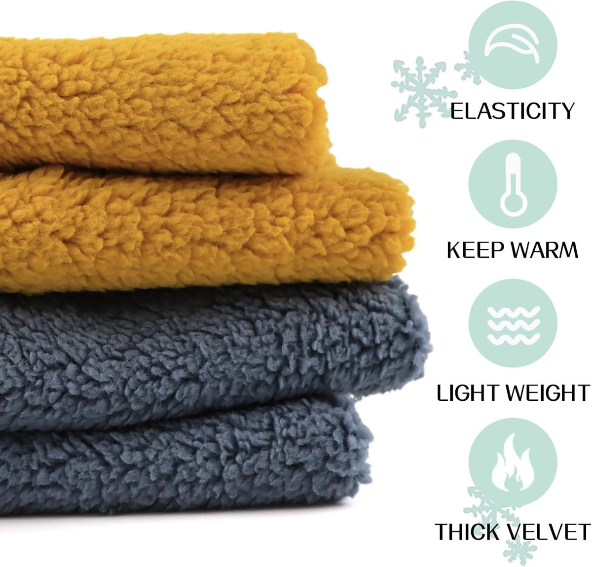 Zsedrut Fleece Warm Kids Scarf Thick Velvet Boys Girls Round Scarves Winter