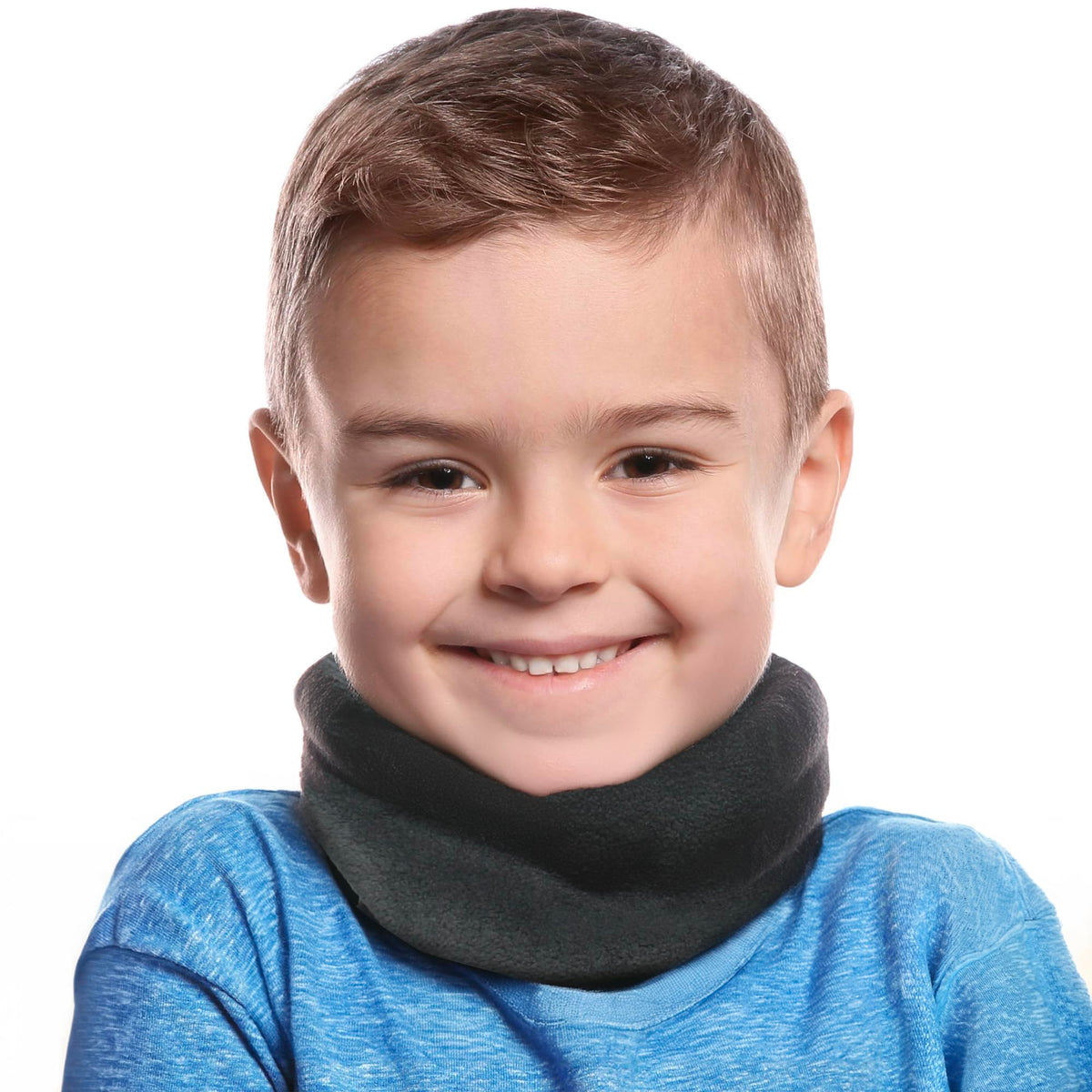 Fleece Kids & Toddler Neck Warmer & Scarf - Winter Ski Neck Gaiter