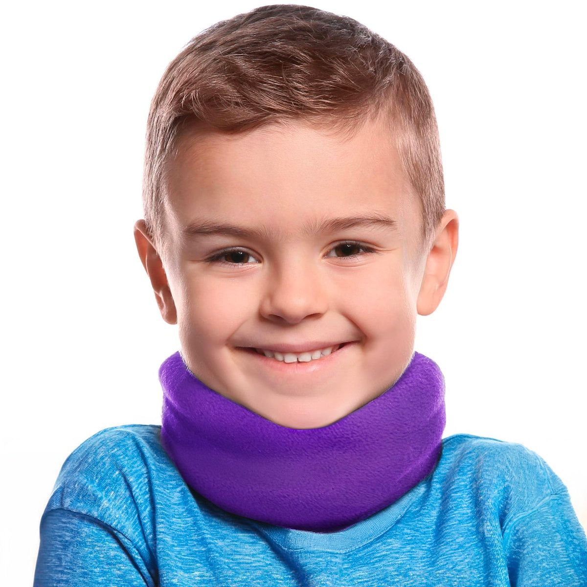 Fleece Kids & Toddler Neck Warmer & Scarf - Winter Ski Neck Gaiter