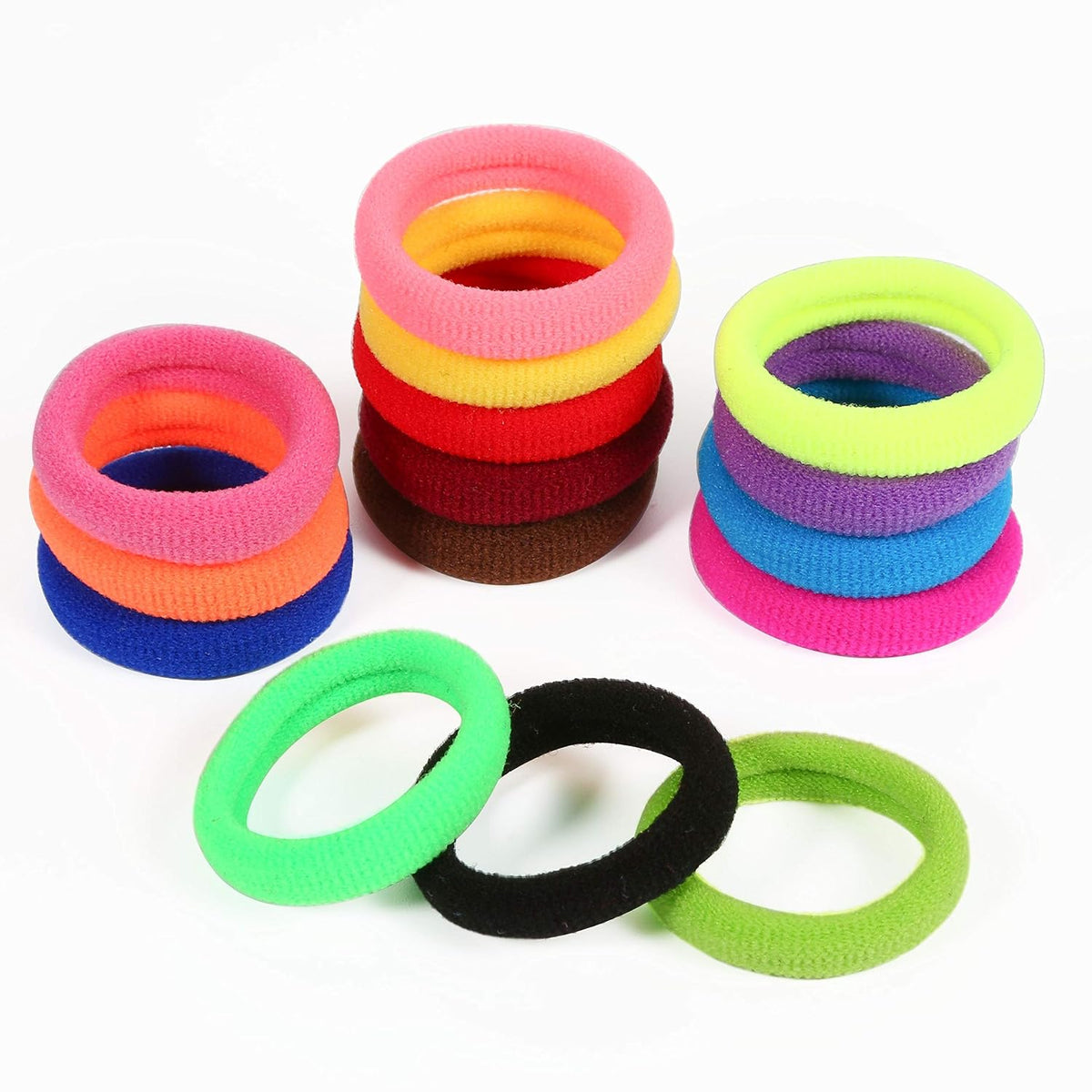 Baby Hair Ties, Elastic Hair Bands for Girls Kids, Toddler Ponytail Holders