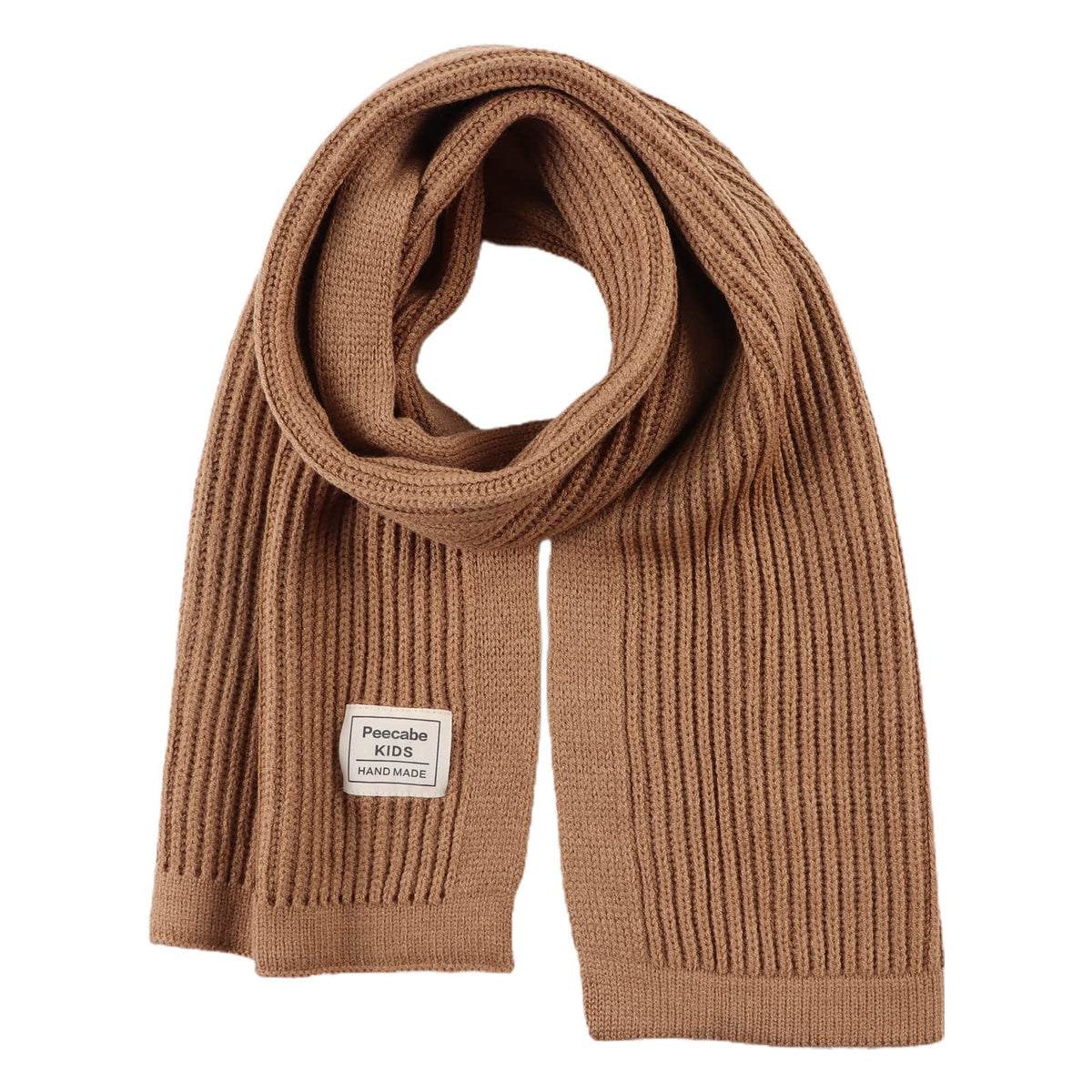 Peecabe Kids Knit Scarf Neck Warmer Soft Warm Winter Classic for Boys Girls