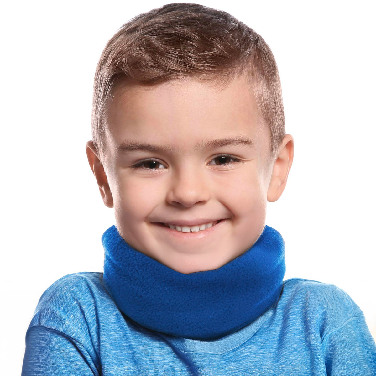 Fleece Kids & Toddler Neck Warmer & Scarf - Winter Ski Neck Gaiter