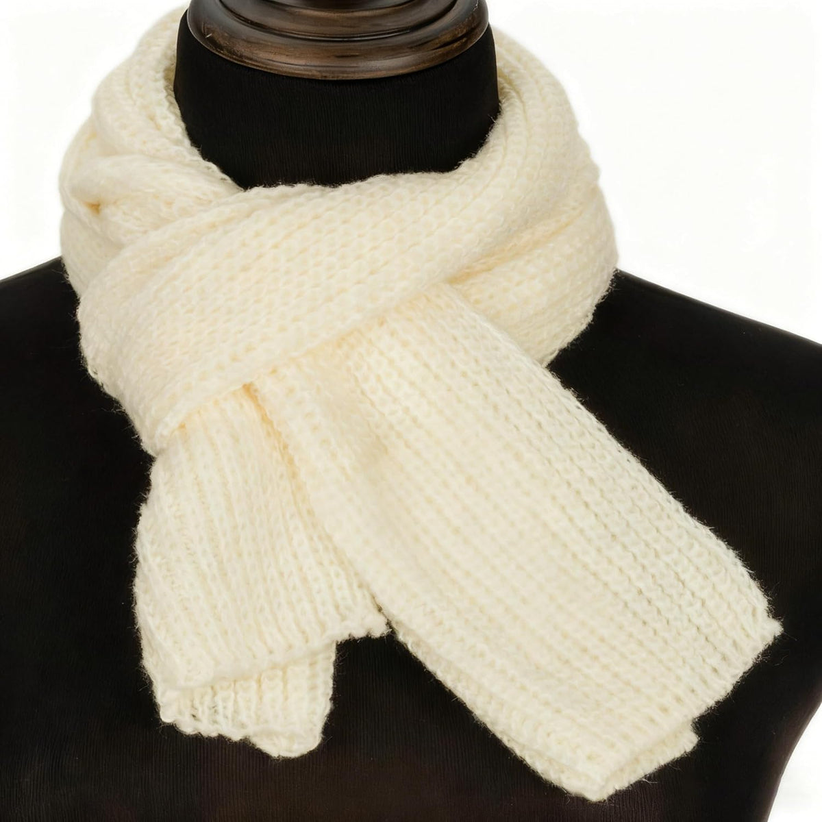 Kids-Winter-Warm Knit Scarf - Girls-Boys-Soft Stretch Knitted Neck Scarves
