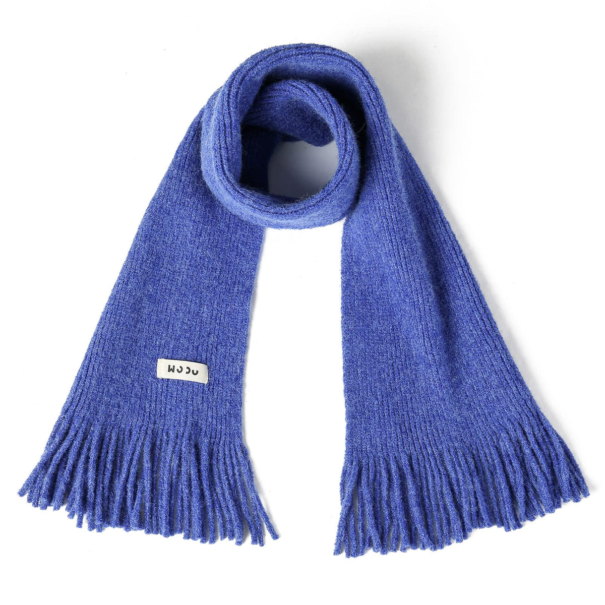 BEARUN Kids Knit Scarf Winter Fashion Solid Color Toddler Baby Scarves Neck Warmer Tassel Scarf for Boys Girls