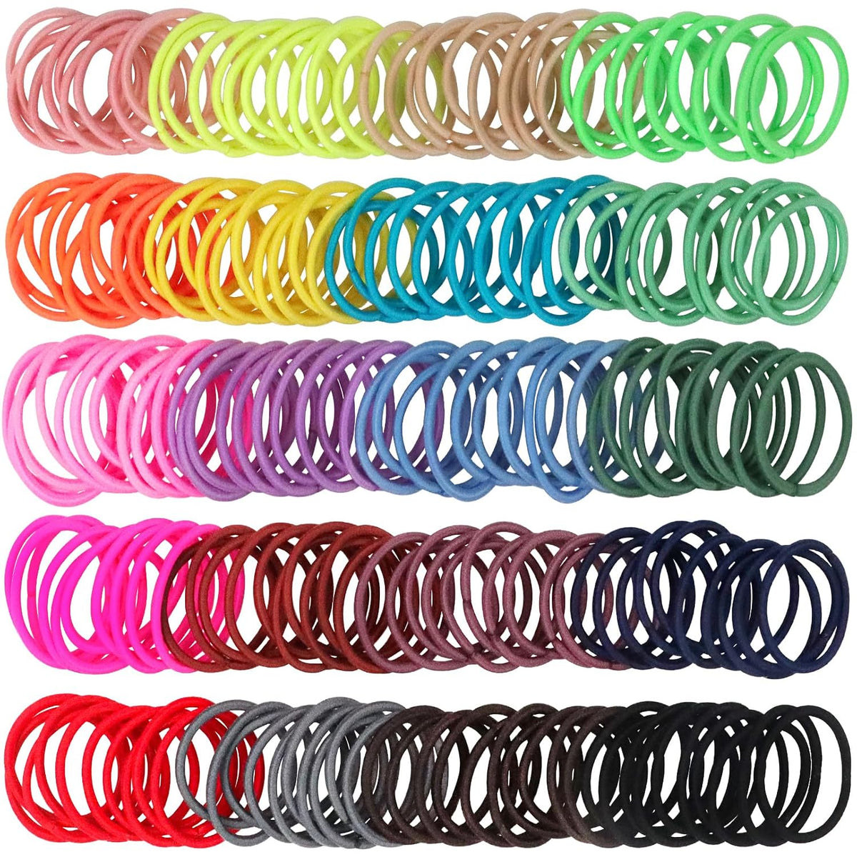 200PCS Small Hair Ties,Baby Hair Ties for Baby Girls Toddlers