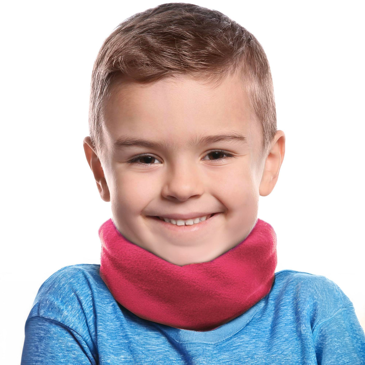 Fleece Kids & Toddler Neck Warmer & Scarf - Winter Ski Neck Gaiter