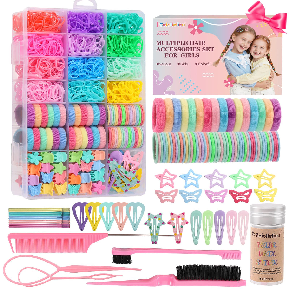 Hair Accessories Set Gifts for Toddler Kids Baby Little Girl