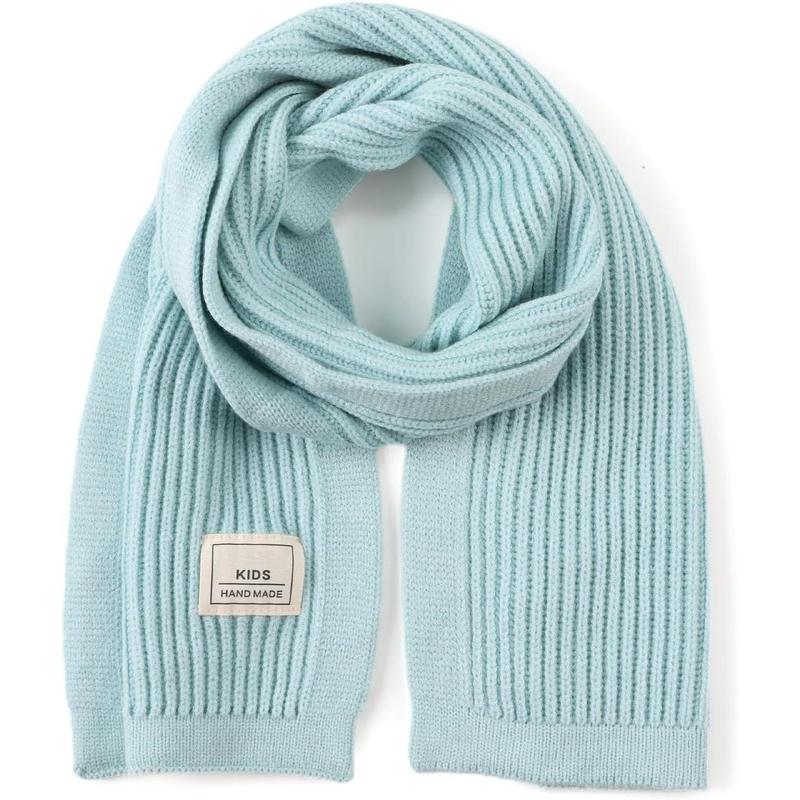 P-HDW05    Kids Scarf Soft Warm Knit Neck Warmer Winter Classic Scarf for Boys Girls