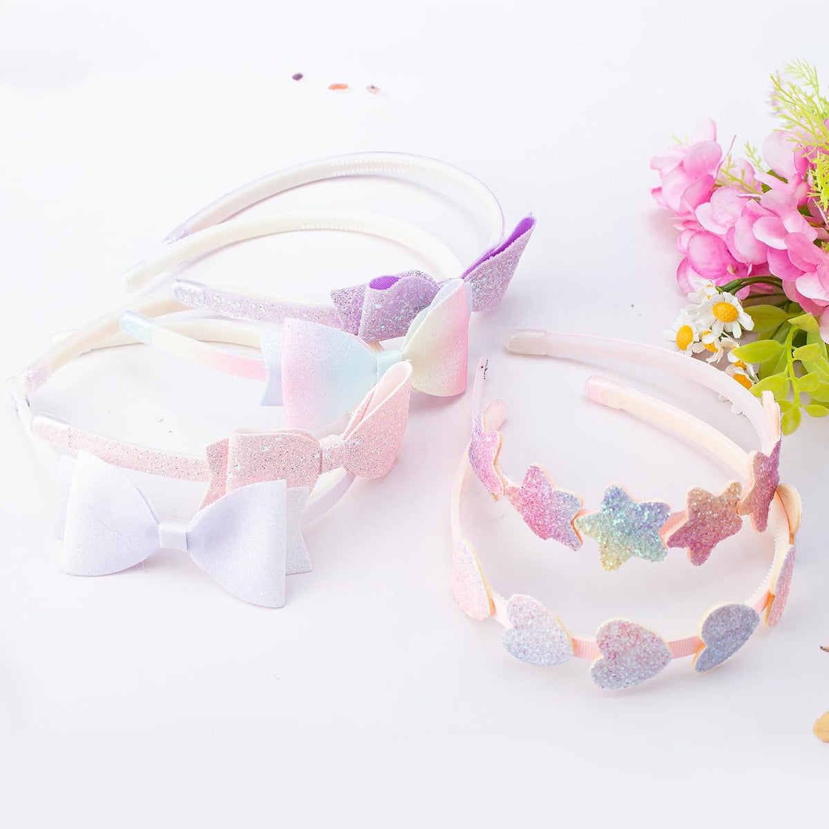 6 PCS Girls Headbands Sweet Girls Hair Accessories