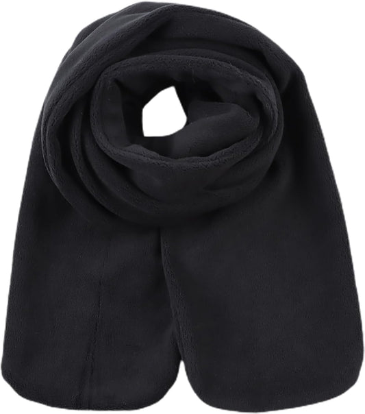 Zsedrut Toddler Winter Scarf Girl Fleece Neck Warmer Solid Color Warm Scarf