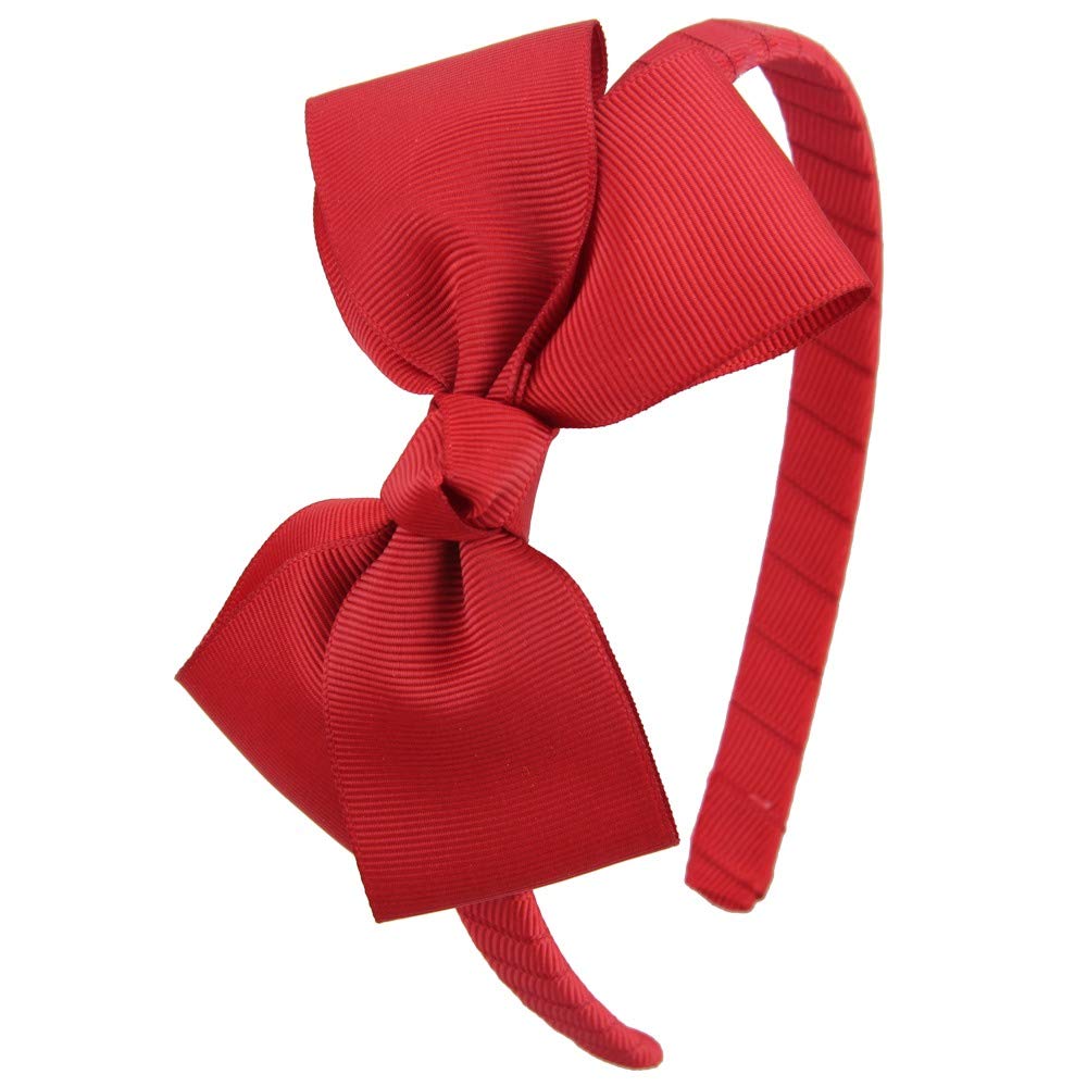 Fashion Cute Navy Blue Bow Headband Back to School Headbands for Girls Toddlers.
