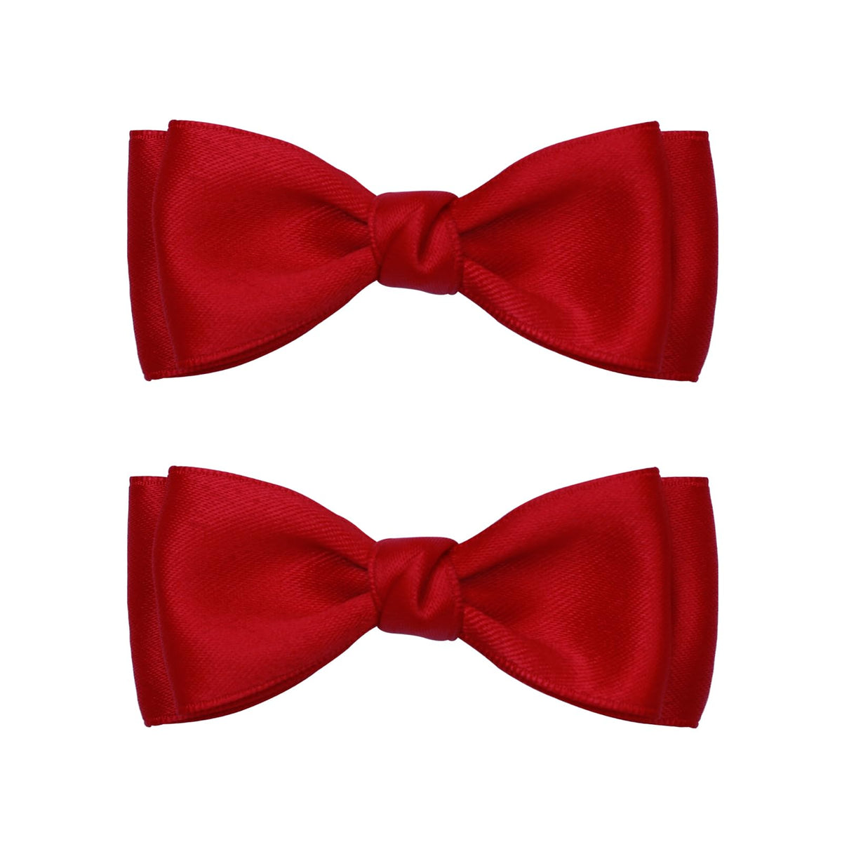 KISZU 3 Inch Hair Bows Clips Grosgrain Ribbon Alligator Clips Hair Accessories for Girls Toddler Kids Children Teens Women