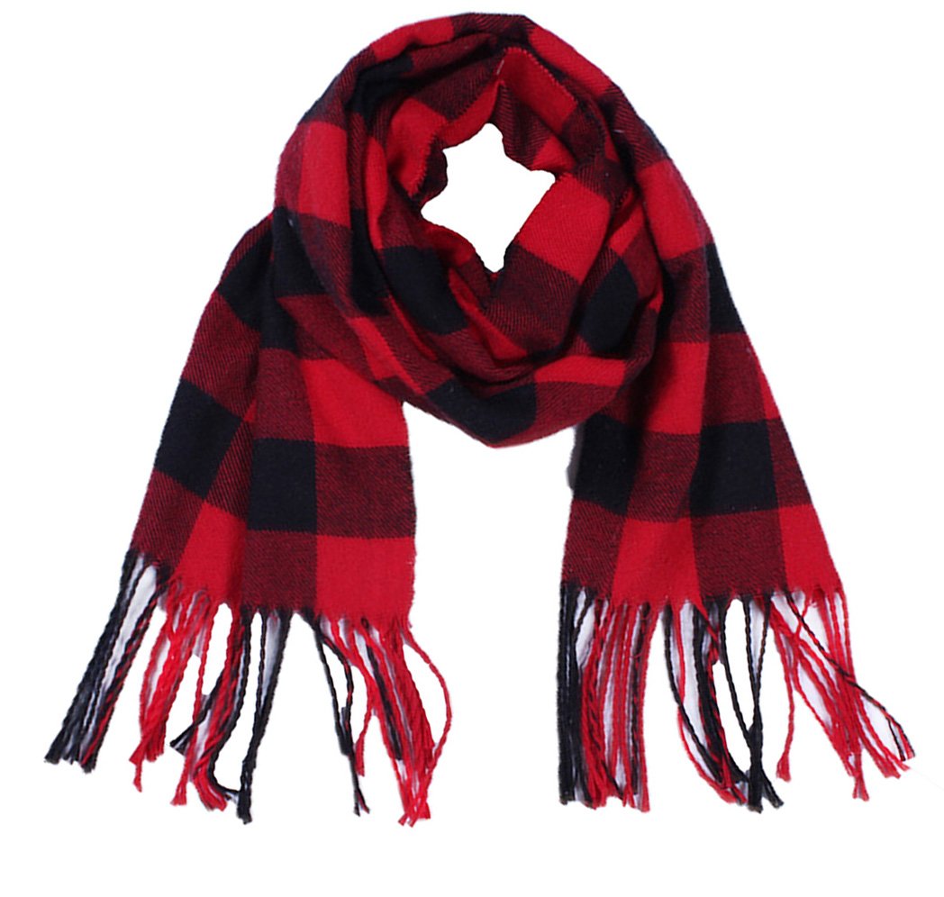 Wander Agio Winter Scarf Warm Shawls Scarves Parent-child Scarf Womens Plaid Scarfs Small
