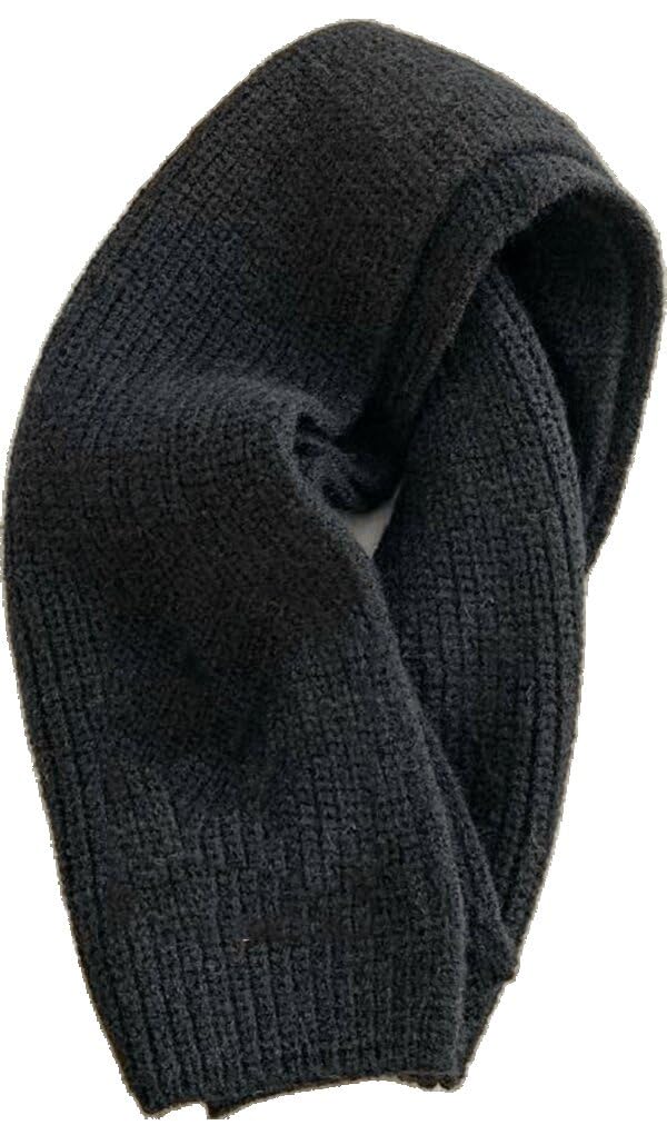INOGIH Kids Winter Soft Warmer Knit Scarf Fashion Solid Color Toddler Baby Scarves Neck Warmer for Boys Girls