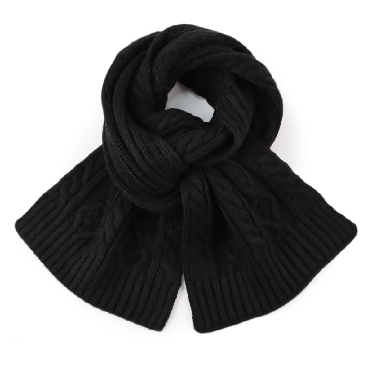 Zsedrut Warm Baby Scarf Winter Boys Girls Neck Warmer Knitted Toddler Neck Scarves