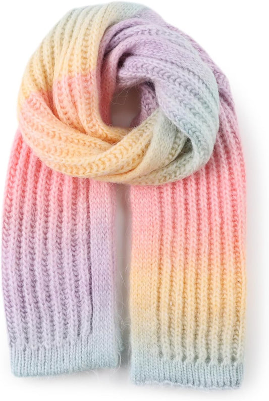 Peecabe Kids Knit Scarf Neck Warmer Soft Warm Winter Classic for Boys Girls