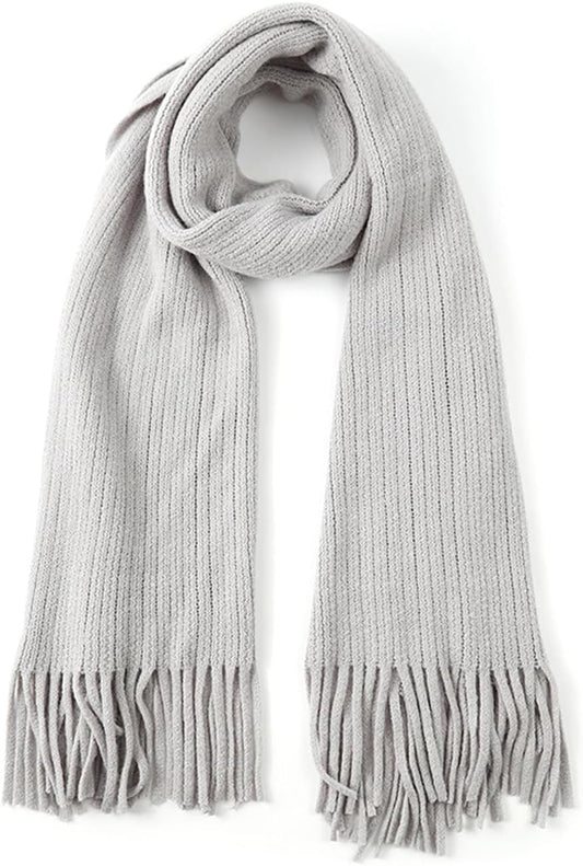 Kids Scarf for Girls Winter Warm Knit Toddler Baby Scarves Neck Warmer Tassel Scarf for Boys Girls