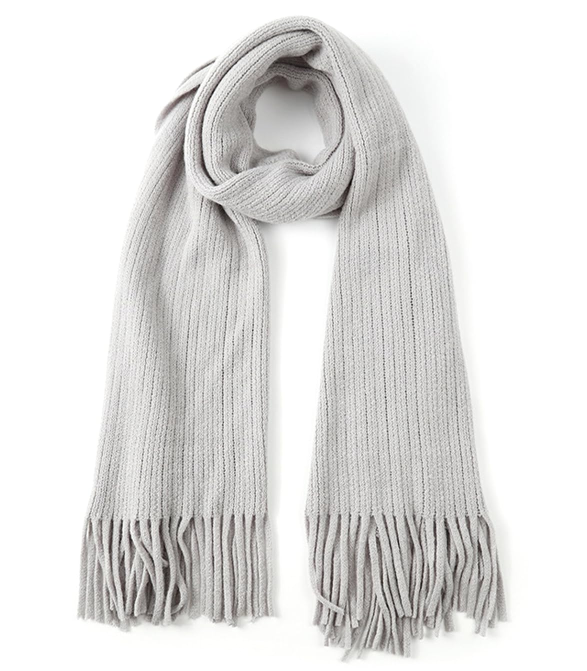 Kids Scarf for Girls Winter Warm Knit Toddler Baby Scarves Neck Warmer Tassel Scarf for Boys Girls