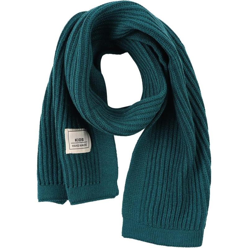 P-HDW05    Kids Scarf Soft Warm Knit Neck Warmer Winter Classic Scarf for Boys Girls
