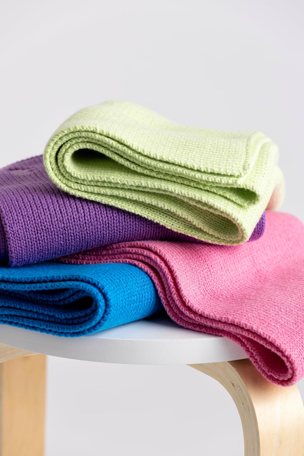 MONICA + ANDY Scarf, One Size, 100% Organic Clothes for Boys & Girls, Kids Essentials for Cold Weather, Winter Clothing