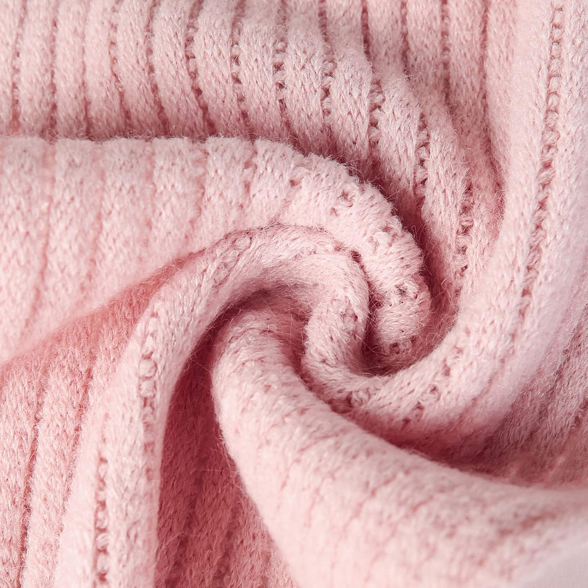 BEARUN Kids Knit Scarf Winter Fashion Solid Color Toddler Baby Scarves Neck Warmer Tassel Scarf for Boys Girls